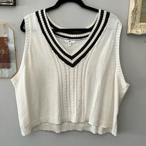 Bp cropped sweater vest